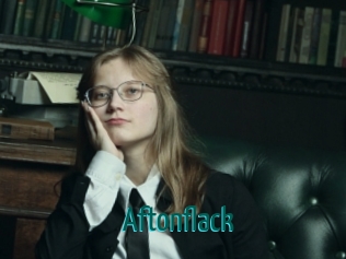 Aftonflack