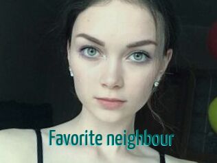 Favorite_neighbour